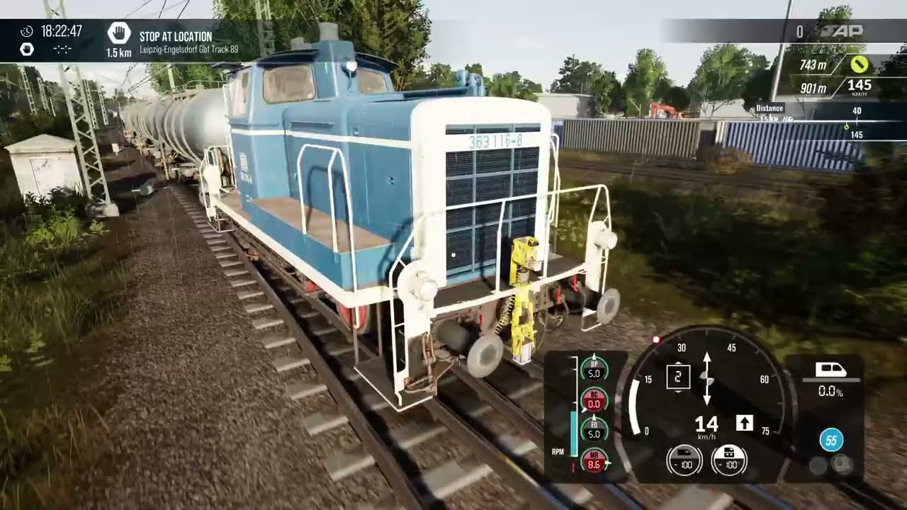 Keep rolling 🚆 Train Sim World 6  BR363 Wagon Once-Over 2025.10.11.