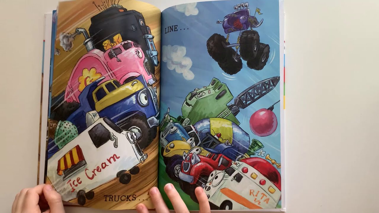 Jon Scieszka's Trucktown Trucks Line Up AR level 0.8 Quiz #166018