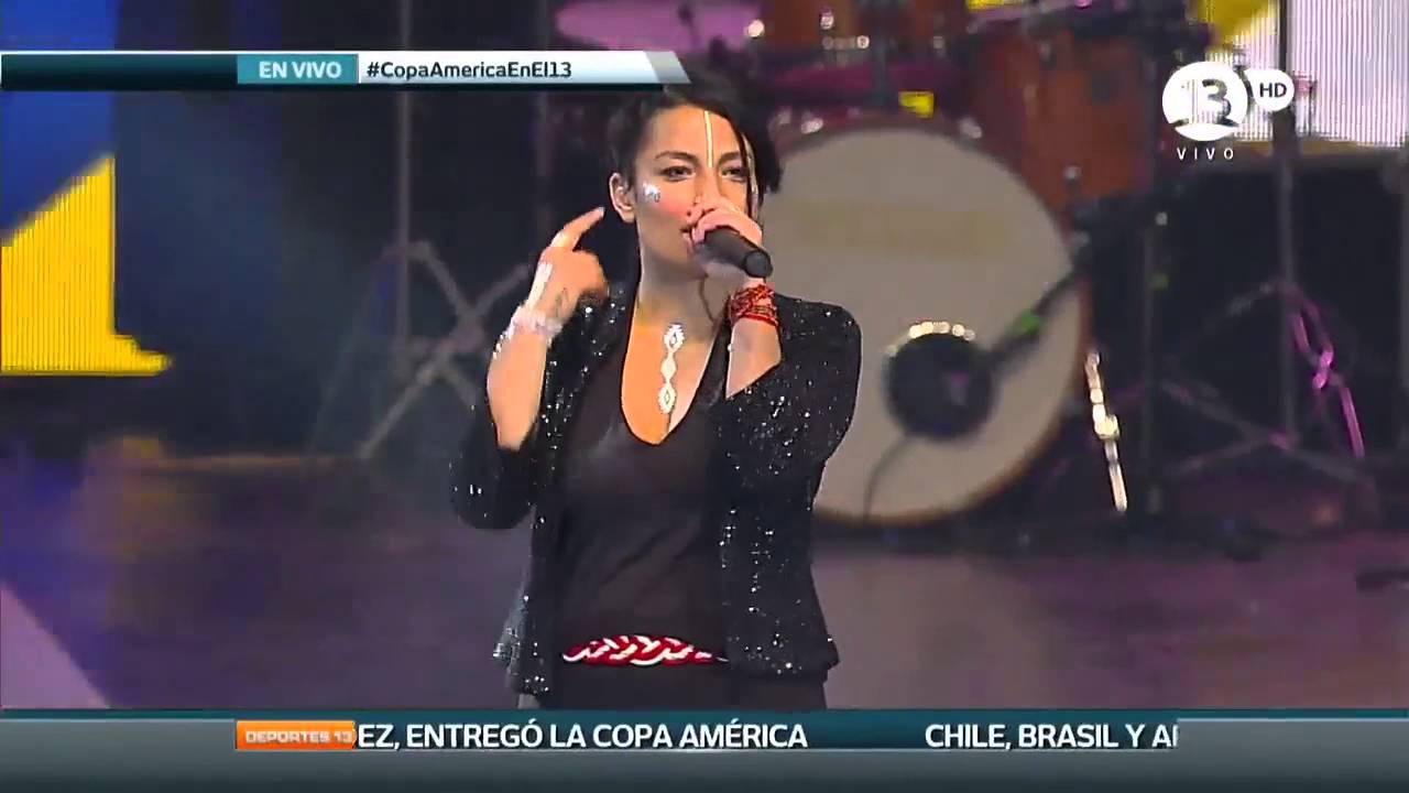 Vengo + Gol - Anita Tijoux [Sorteo Copa América Chile 2015]