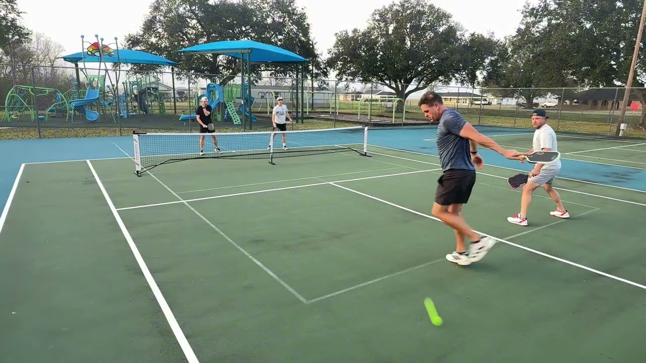 Pickleball Logan/Luke Z vs BJ/Tyler
