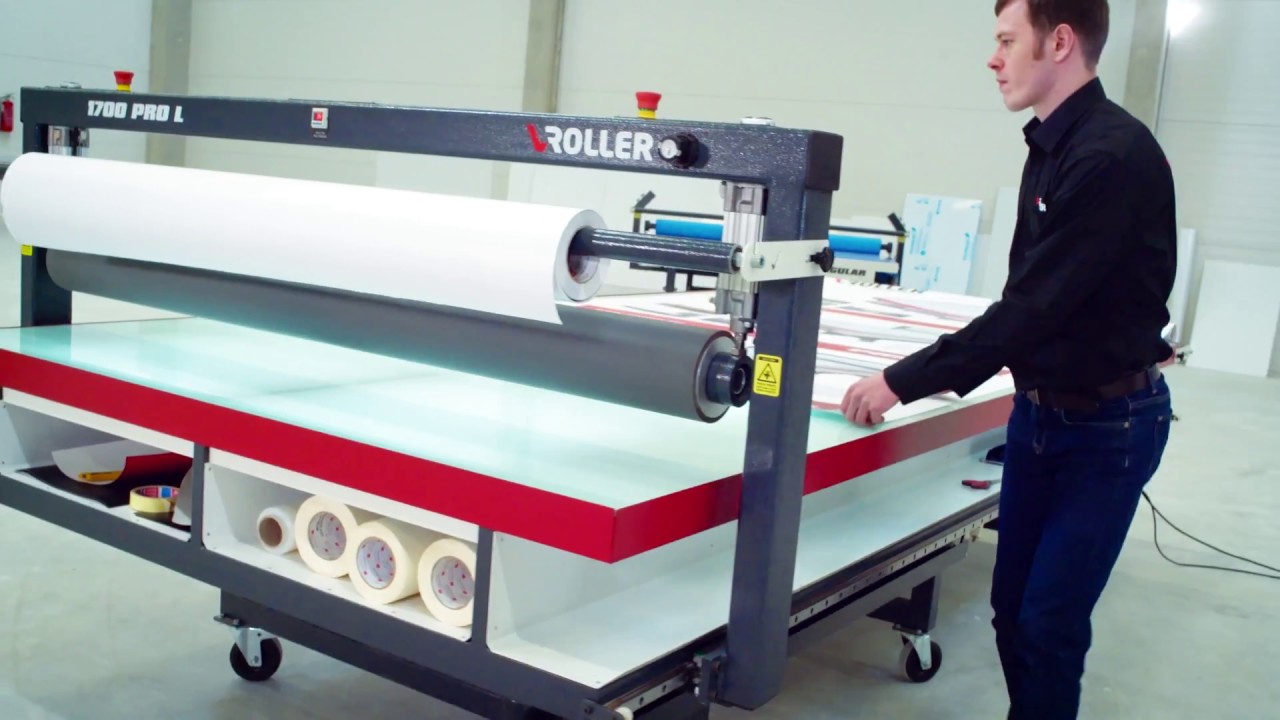 Flatbed Applicator - Vroller Pro Series