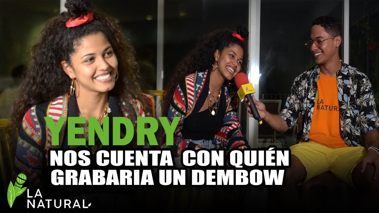 YENDRY: fuertes declaraciones y nos cuenta con quien grabaría un dembow