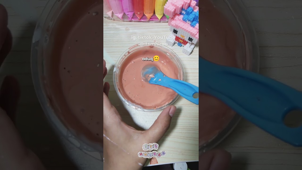 SLIME CLAY🤡 #shorts #clayslime