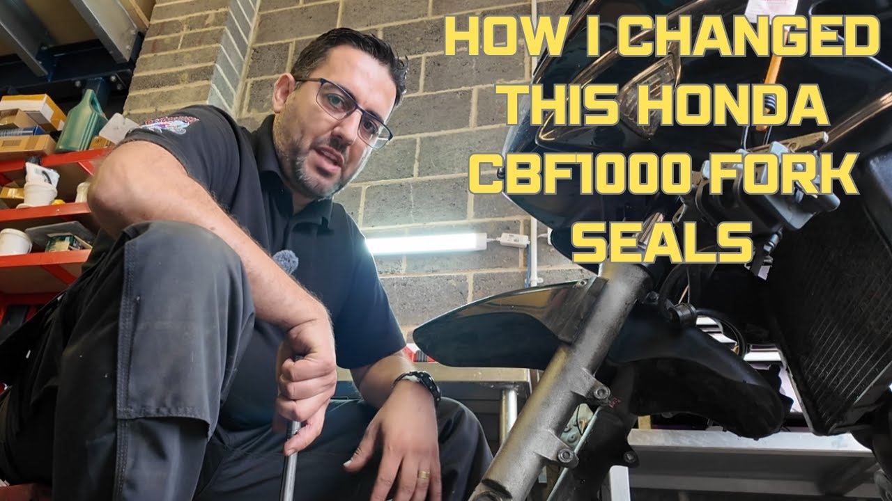 How I Changed This Honda CBF1000 Fork Seals