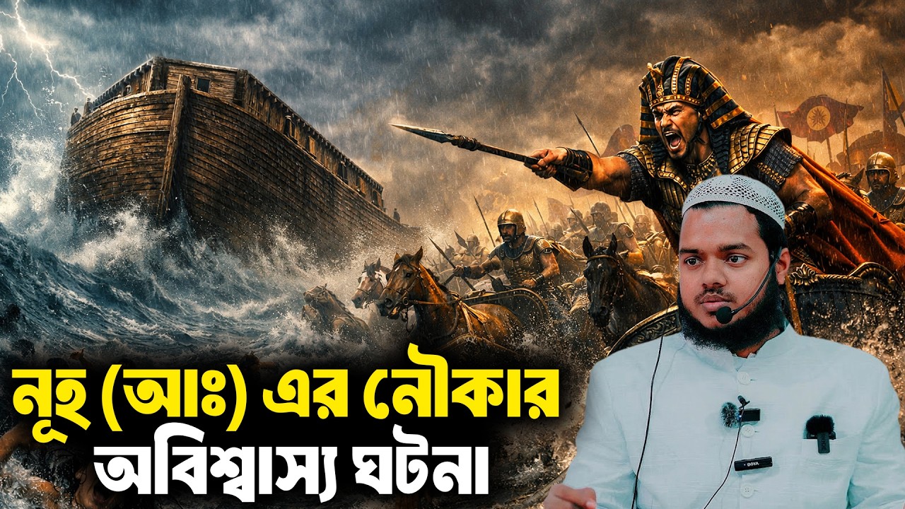 নূহ আঃ এর নৌকার অবিশ্বাস্য ঘটনা | শায়খ আব্দুল্লাহ বিন আব্দুর রাজ্জাক | abdullah bin abdur razzak