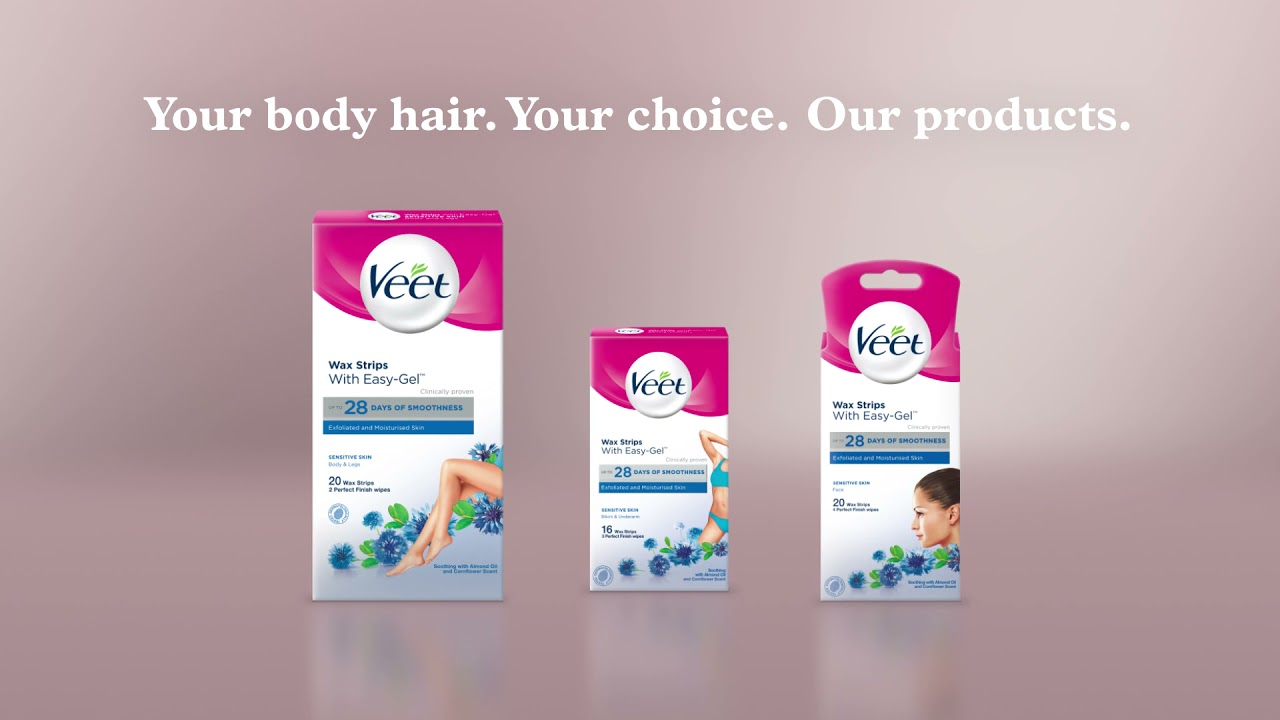 Veet Easy Gel Cold Wax Strips