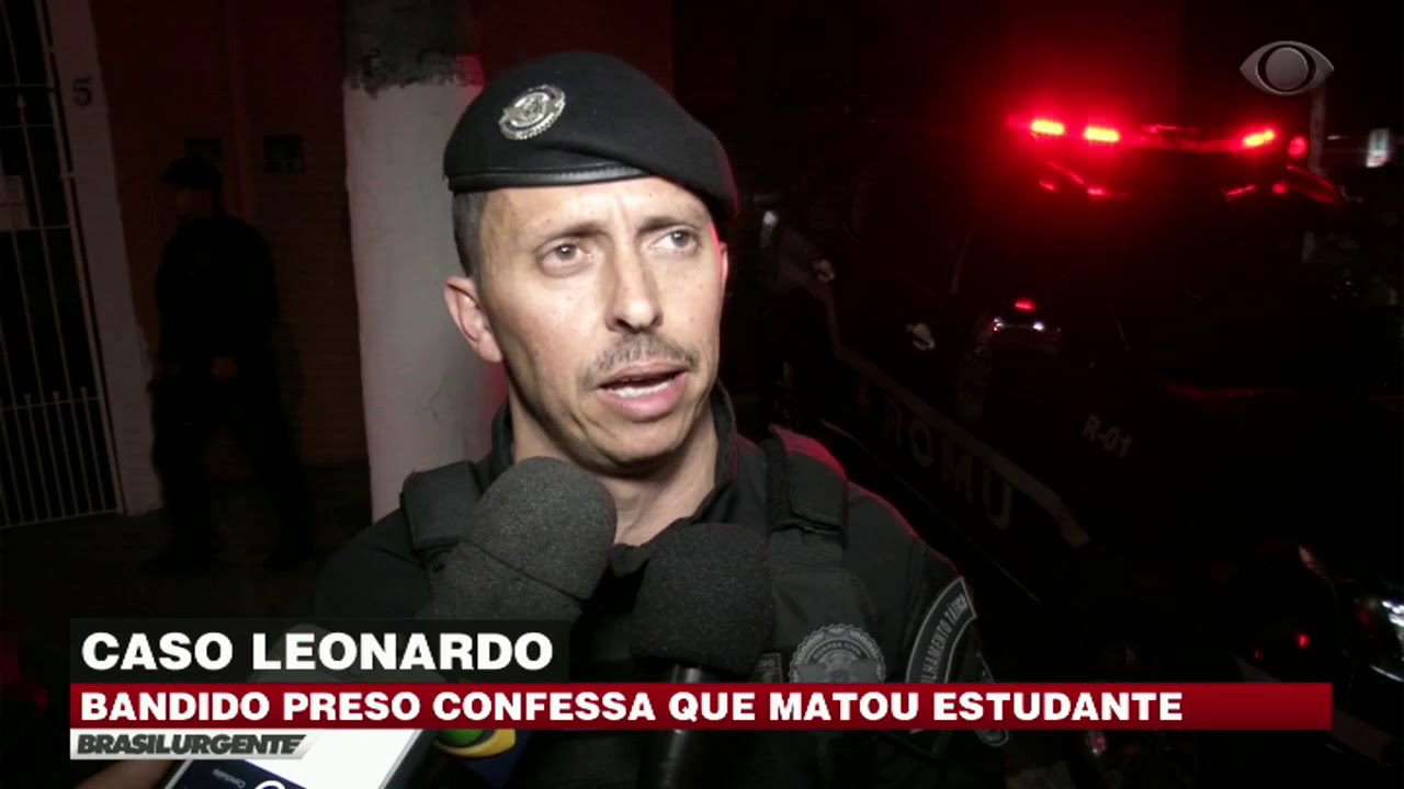 Bandido confessa assassinato de estudante na Grande SP