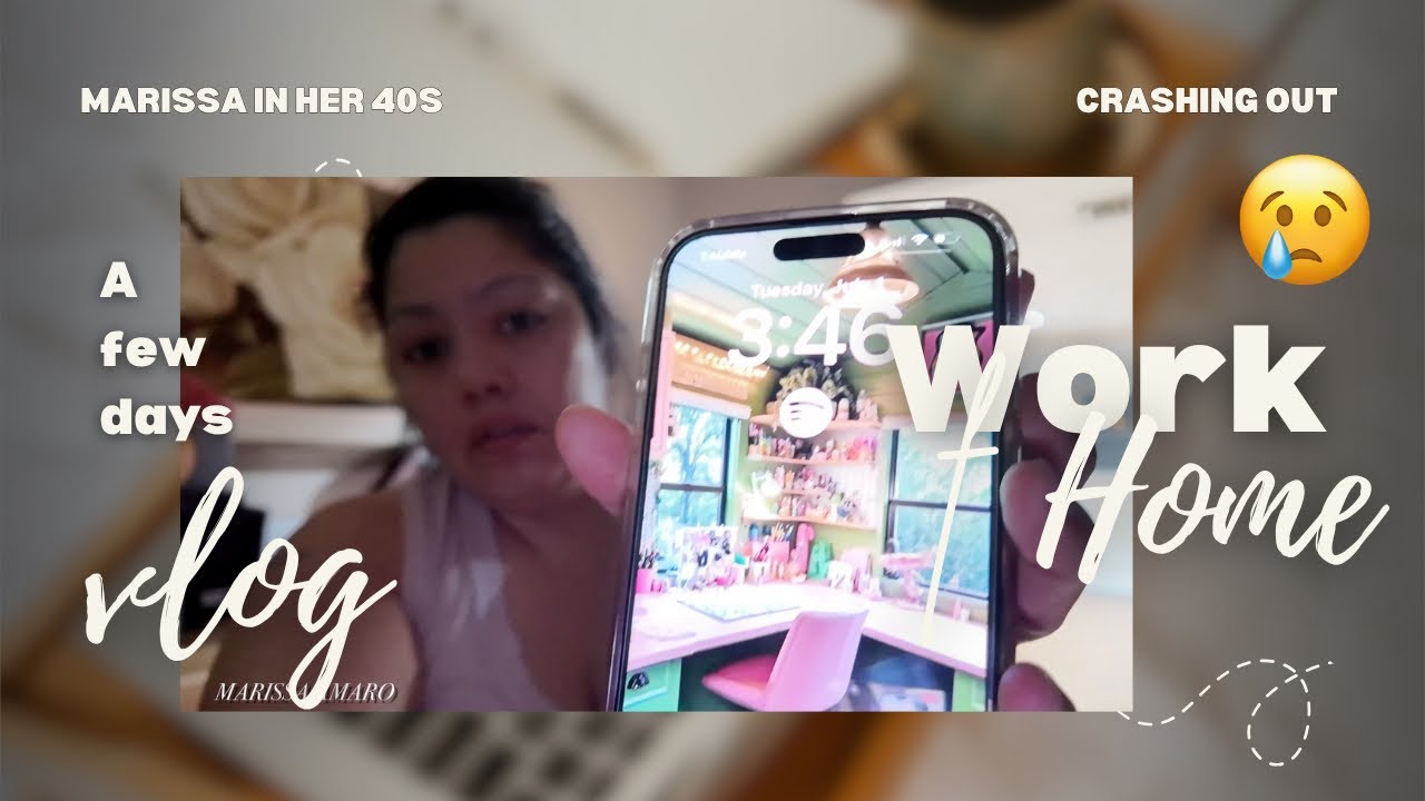 Marissa in her 40s II Work vlog, Lucy’s not sleeping 💤 