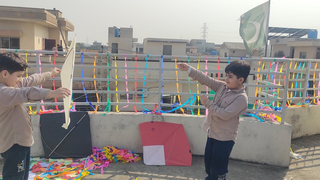 Basant Celebration In Lahore | Hamza Hamdan Basant Mnaty huy 
