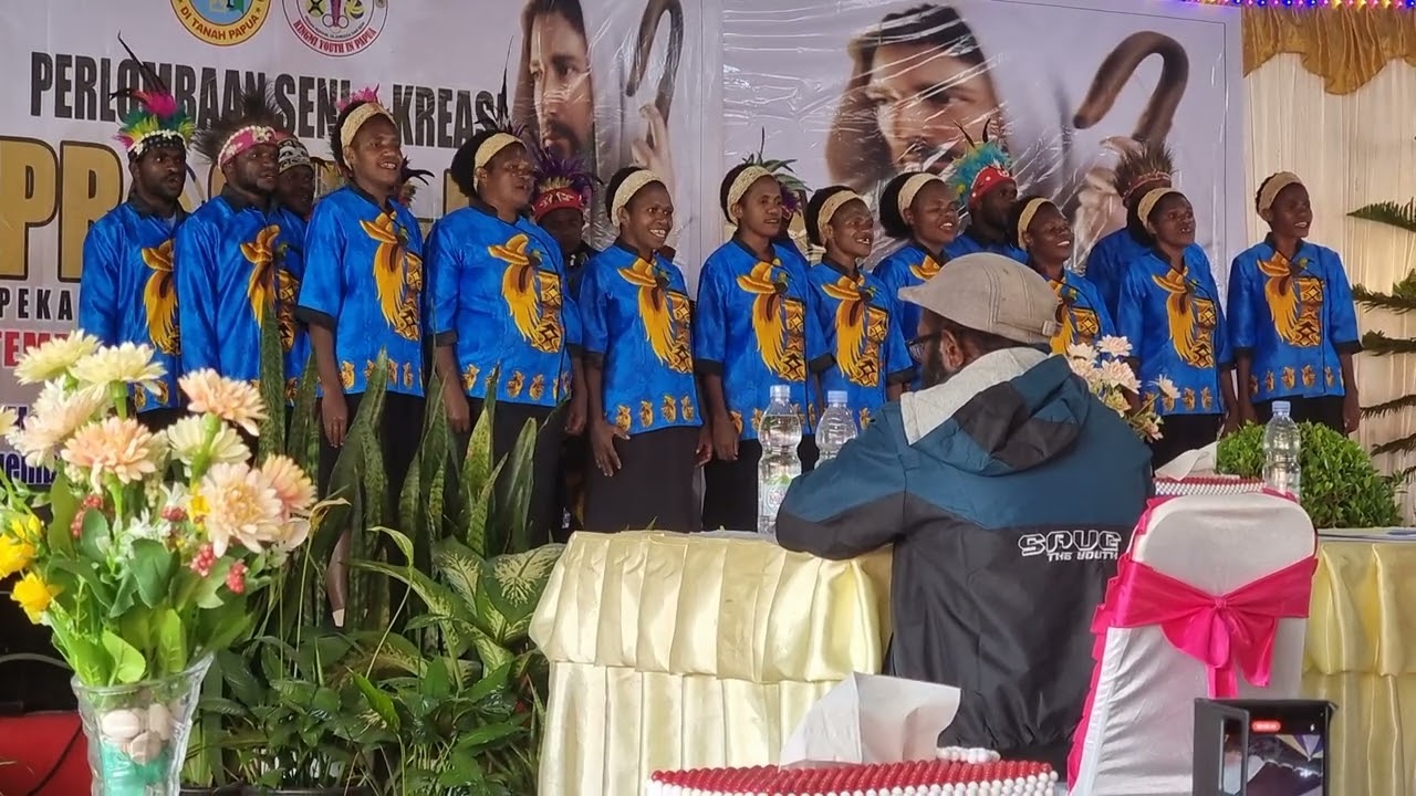 Lomba Vocal Group pemuda/i Koordinator Teluk Cenderawasih PROSENi Ke IV Deiyai 2023