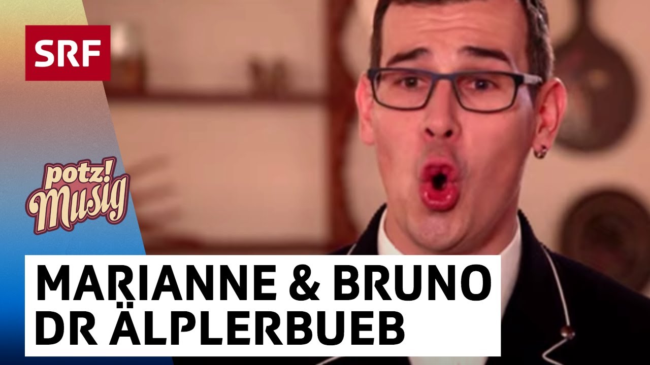 Jodlerduett Marianne und Bruno Weingart: Dr Älplerbueb | Potzmusig | SRF