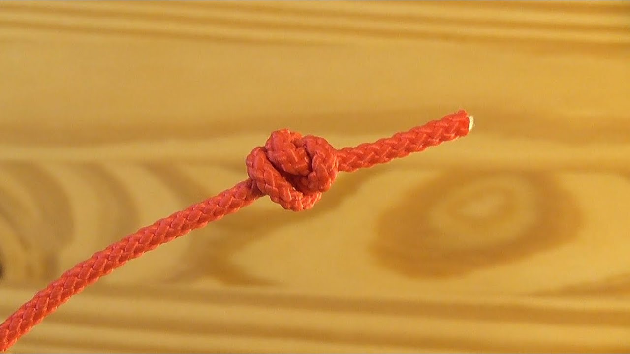 How to Tie an End Knot