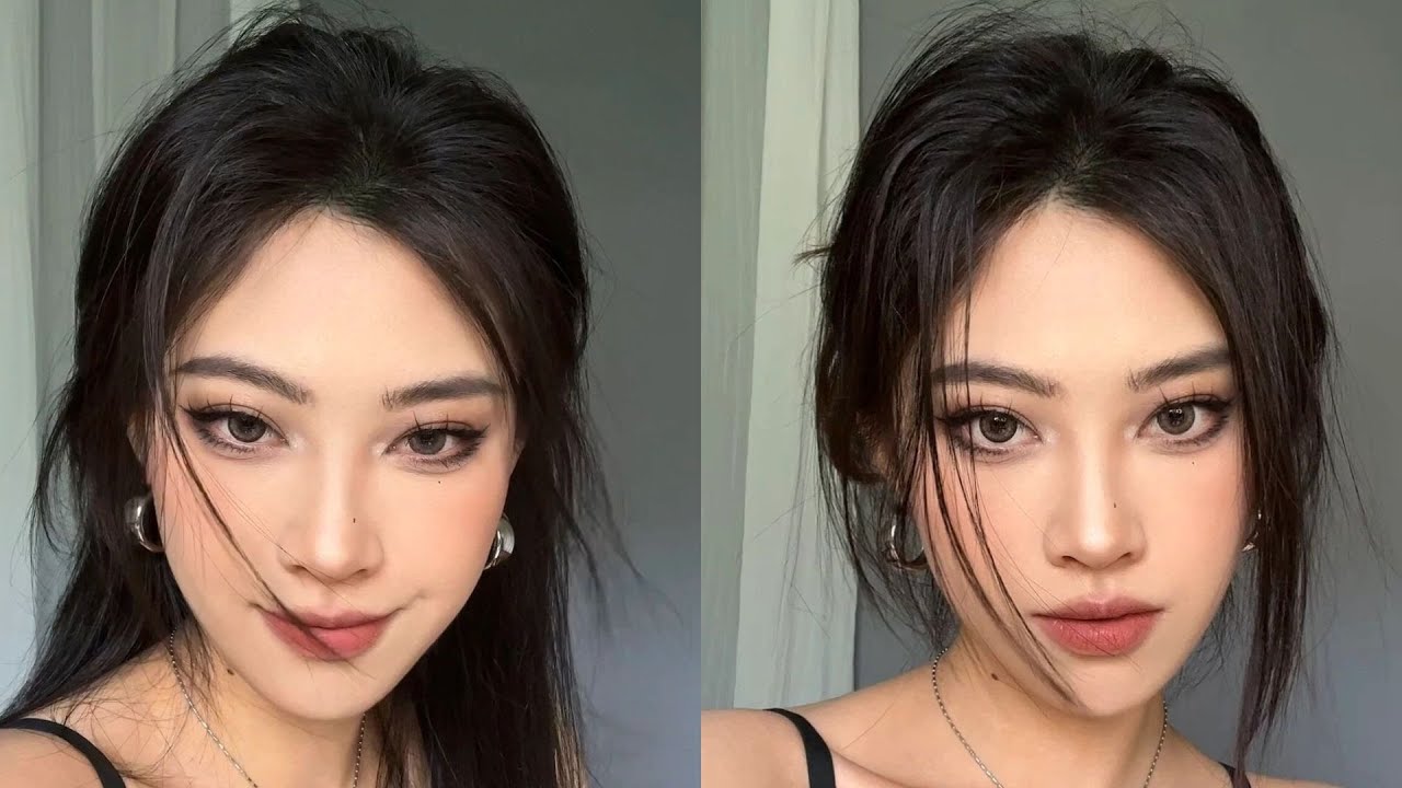 fox cat eye ulzzang korean douyin makeup tutorial 🤍 smokey