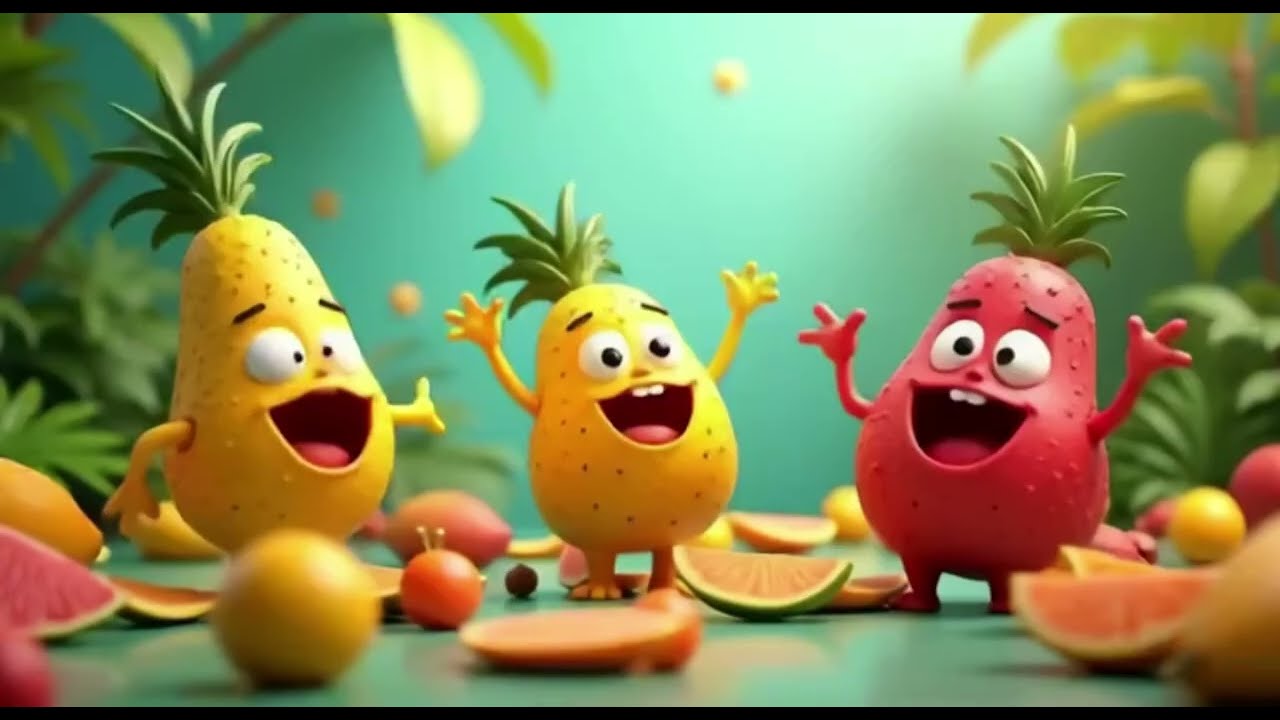 Frutas Tropicales: La Canci&oacute;n para Ni&ntilde;os que Ama la Diversi&oacute;n y el Baile (Video Oficial)