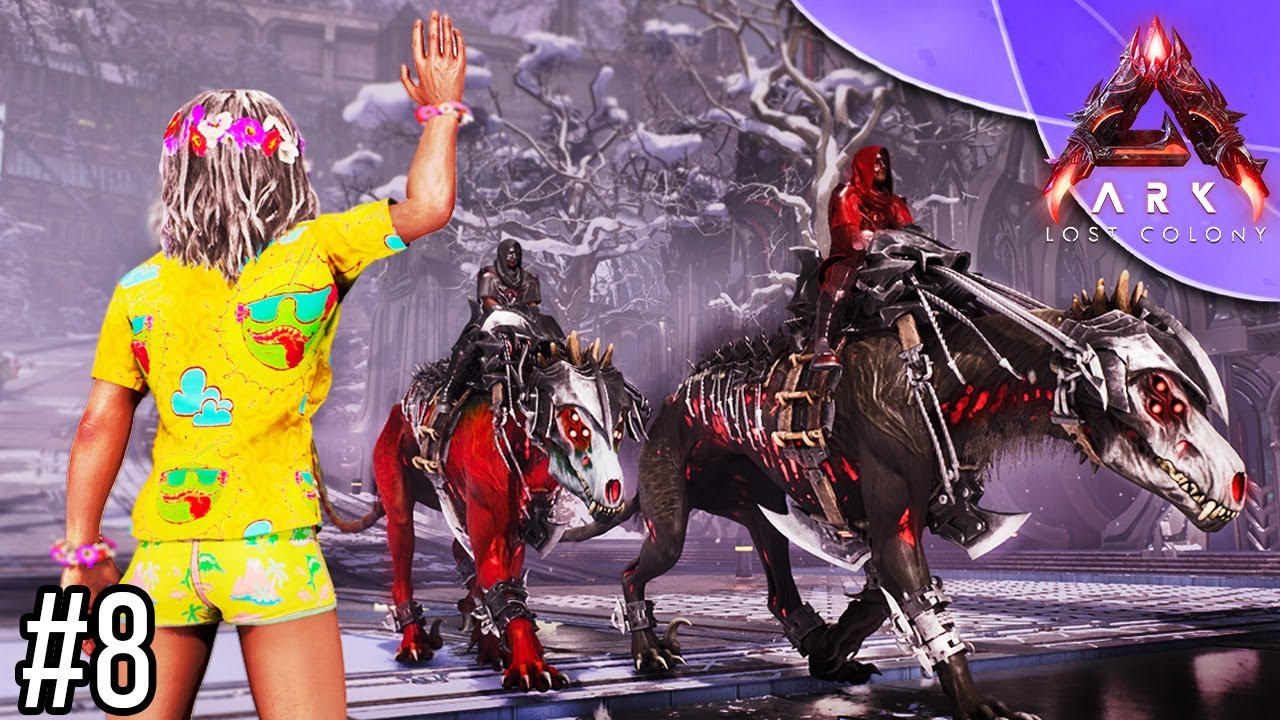 Tourisme en Ville pour les LOOTS !🩸 ARK LOST COLONY #8