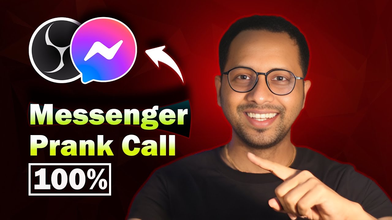 ✅Messenger Prank Call 100% Working | Virtual camera obs | virtual camera launch failed