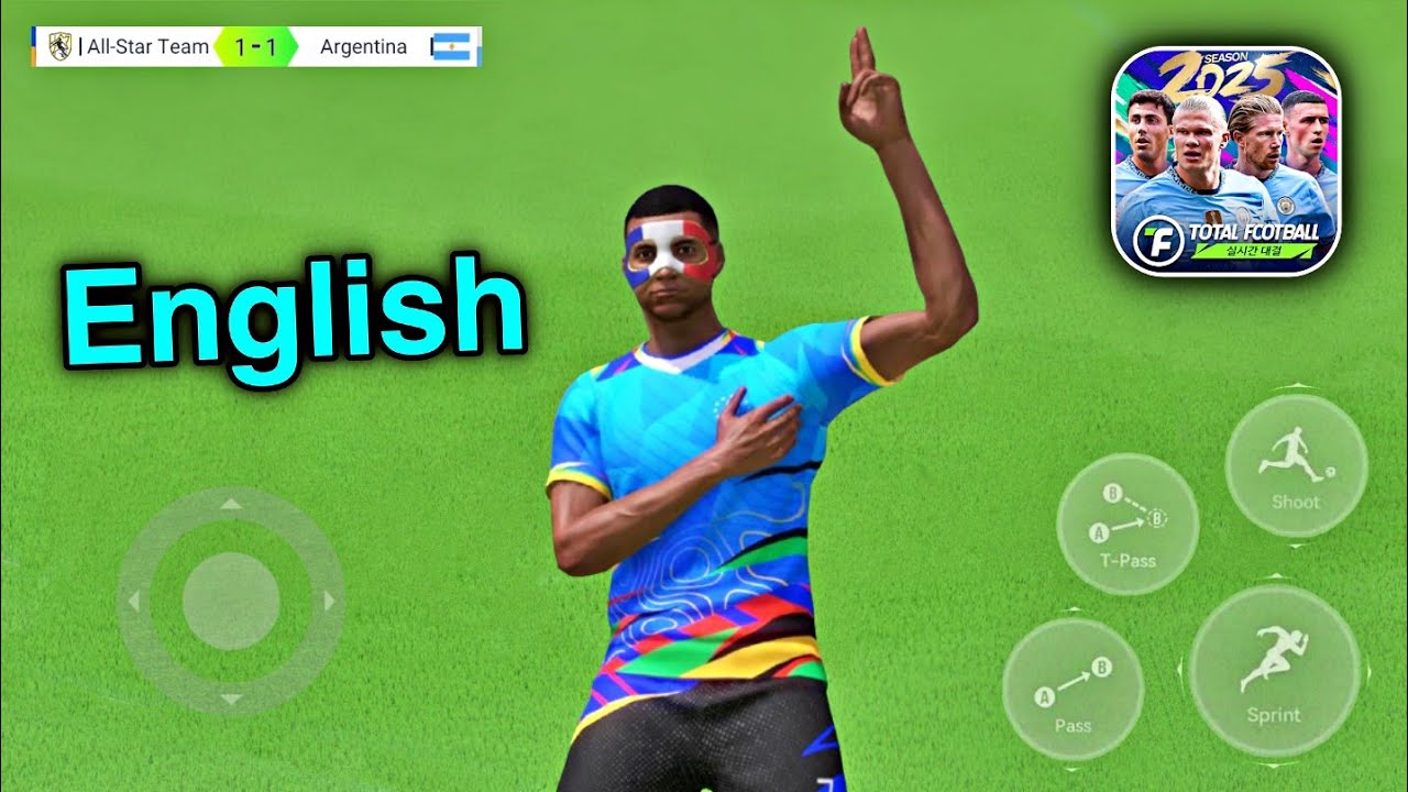 Total Football 2025 Mobile Global English - Total Football 25 New Update ( Ultra Graphics 60 FPS )