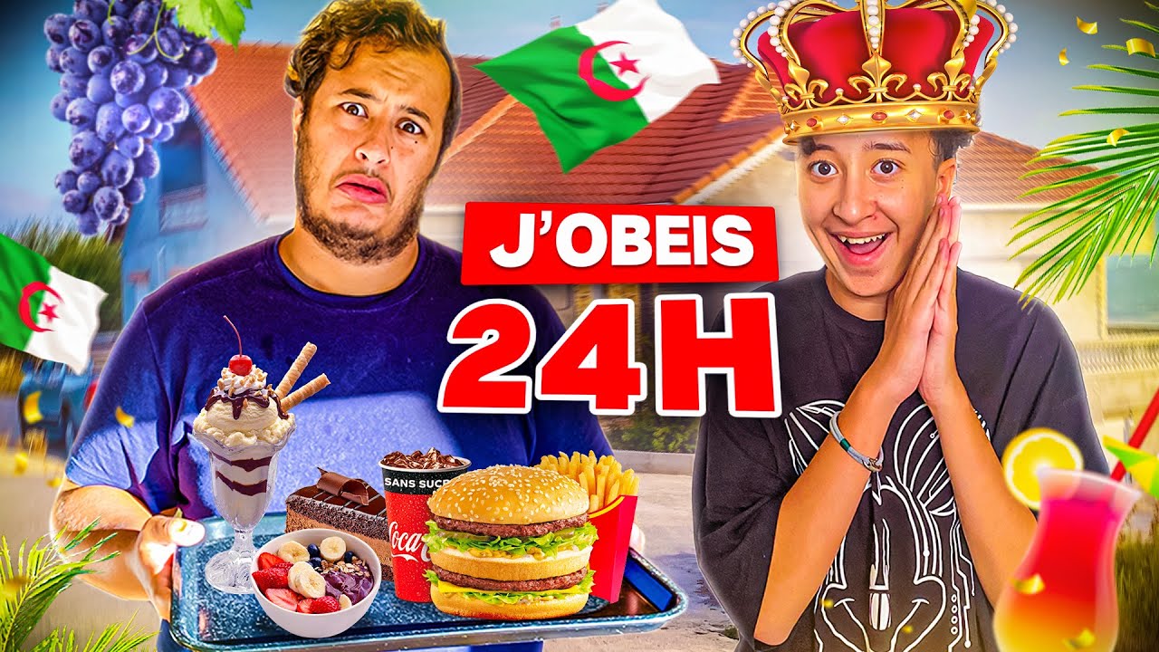 J’obéis à mon frère MIGON pendant 24H en ALGÉRIE !