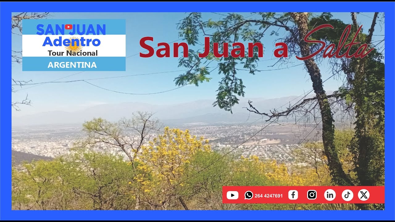 San Juan a Salta, Tour Nacional, Argentina.