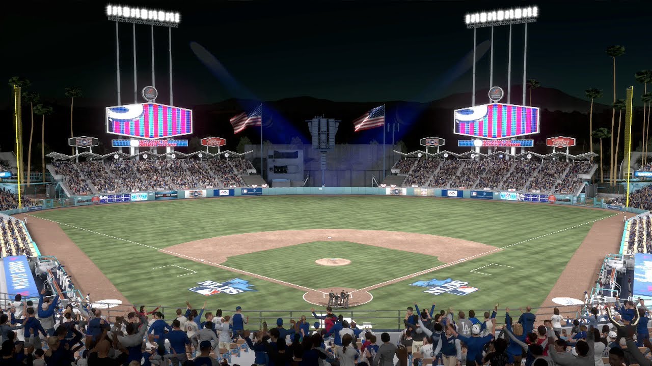 MLB 14: The Show (PS4) Braves vs Dodgers Postseason Gameplay