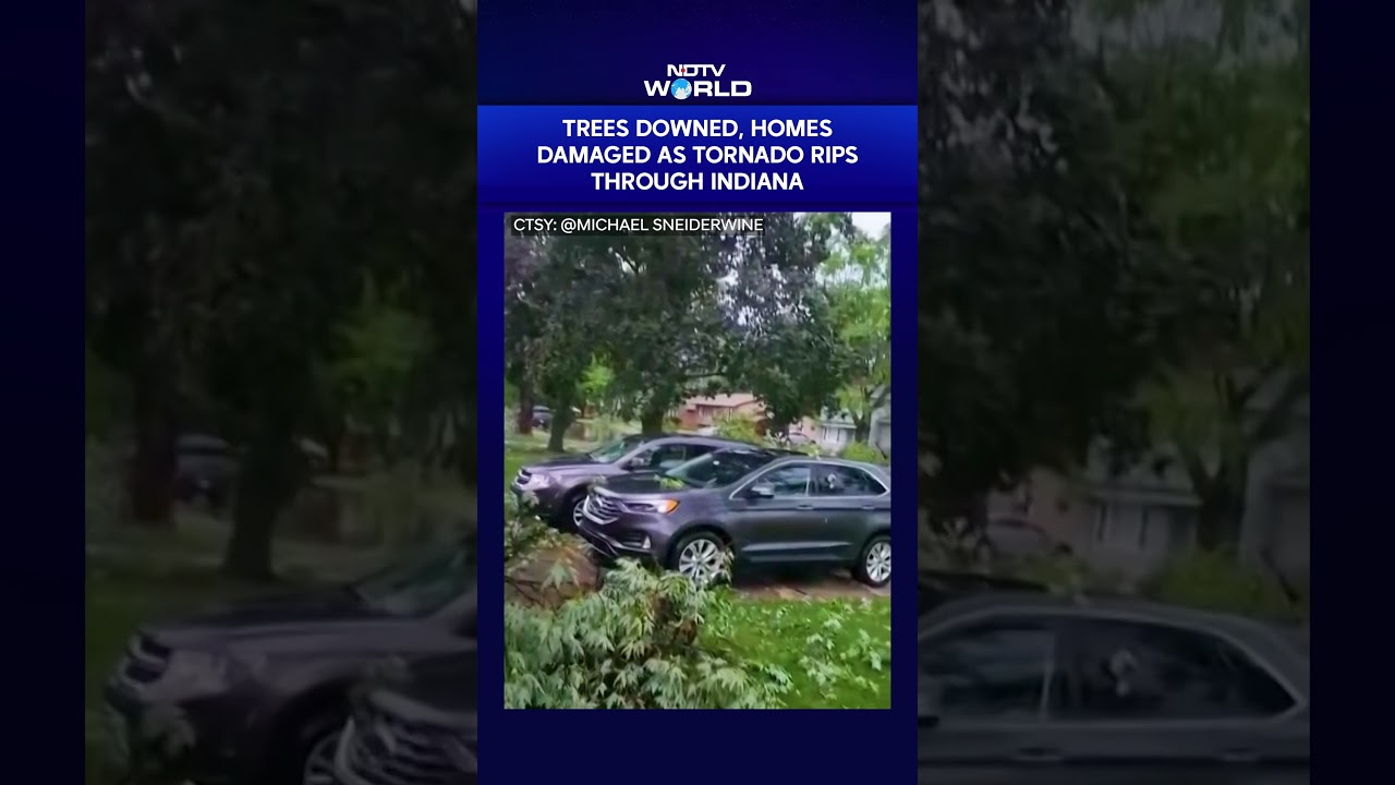 United States News | Tress Downed, Homes Destroyed As Tornado Rips Through Indiana