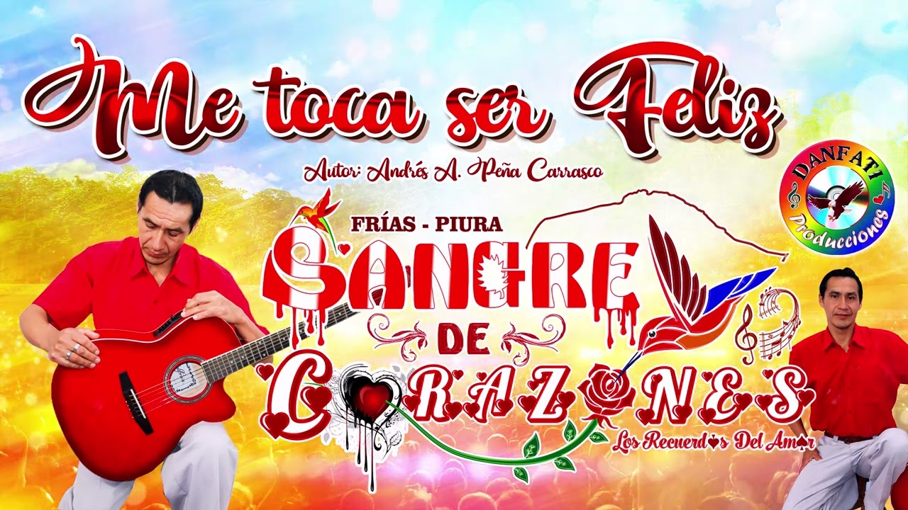 Me toca ser feliz / Sangre de Corazones / Audio Primicia 2023 / Danfati Producciones Perú