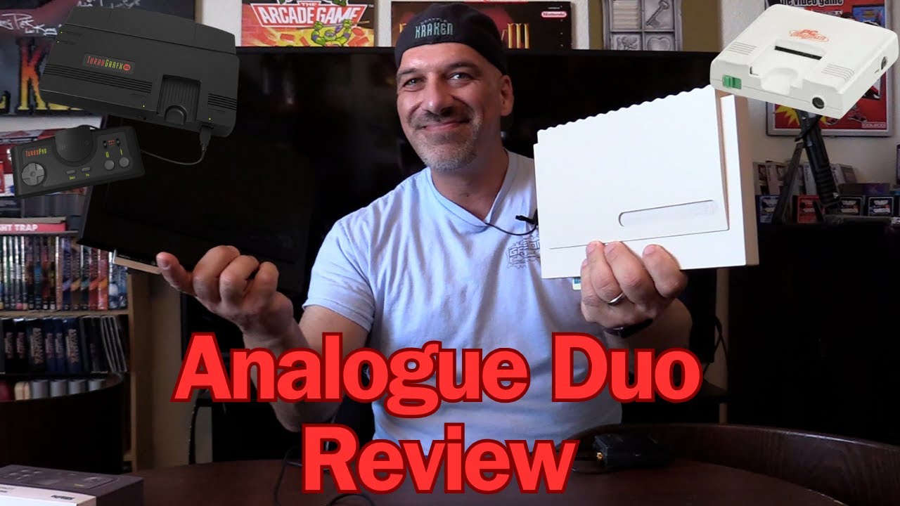 New Analogue Duo FPGA Turbo Grafx 16 System Review - Gamester81