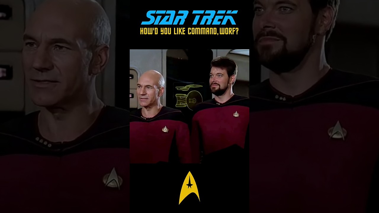 Picard salutes Worf's cunning plan (S2-E20) #startrek #stng #startreknextgeneration
