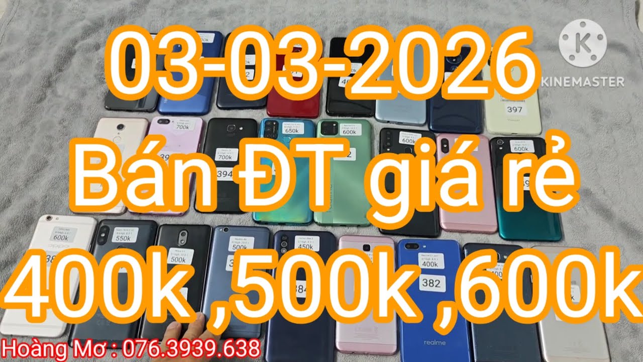 Bán điện thoại giá rẻ ,03-03-2026 