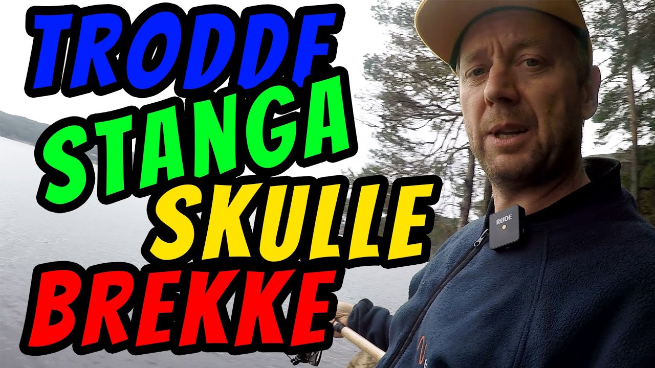 Jeg trodde stanga skulle brekke | På fisketur i Halden | Iddefjorden