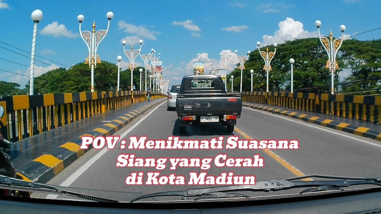 Suasana Siang Ramadan ke-23 di Madiun | POV Jalan Santai Kota