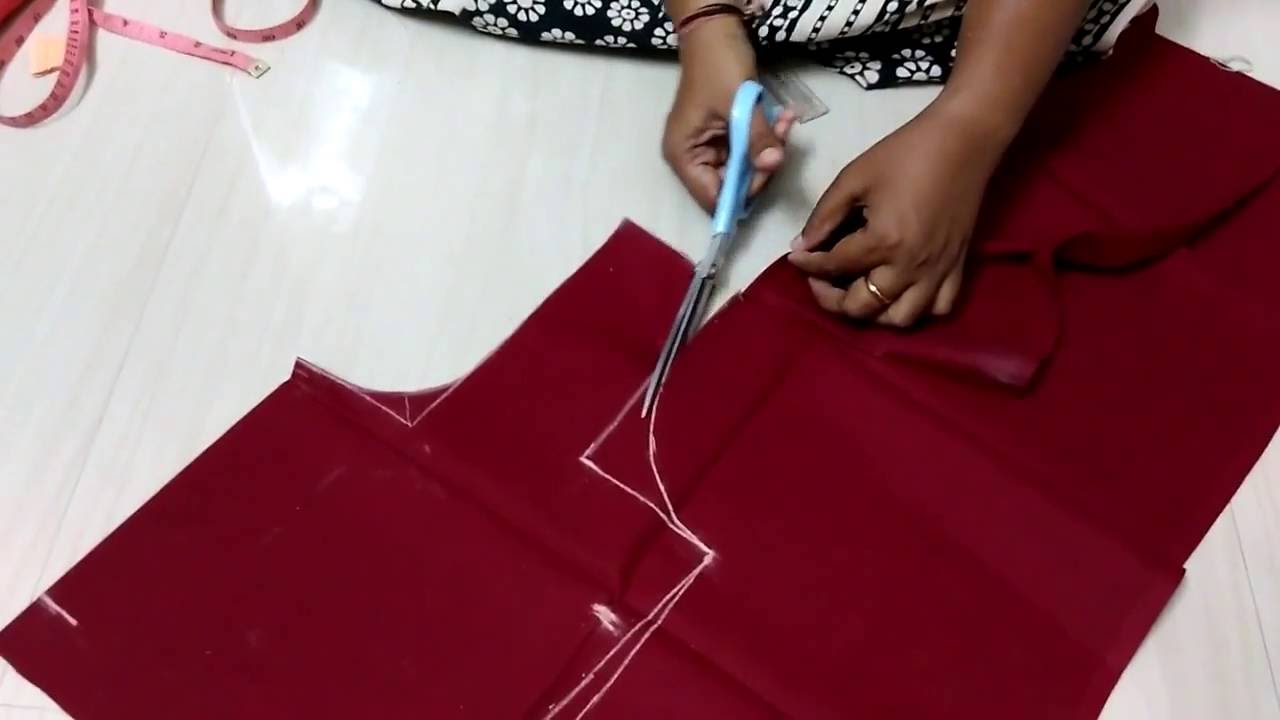Blouse stitching in Tamil Part 1(DIY) Aishutte
