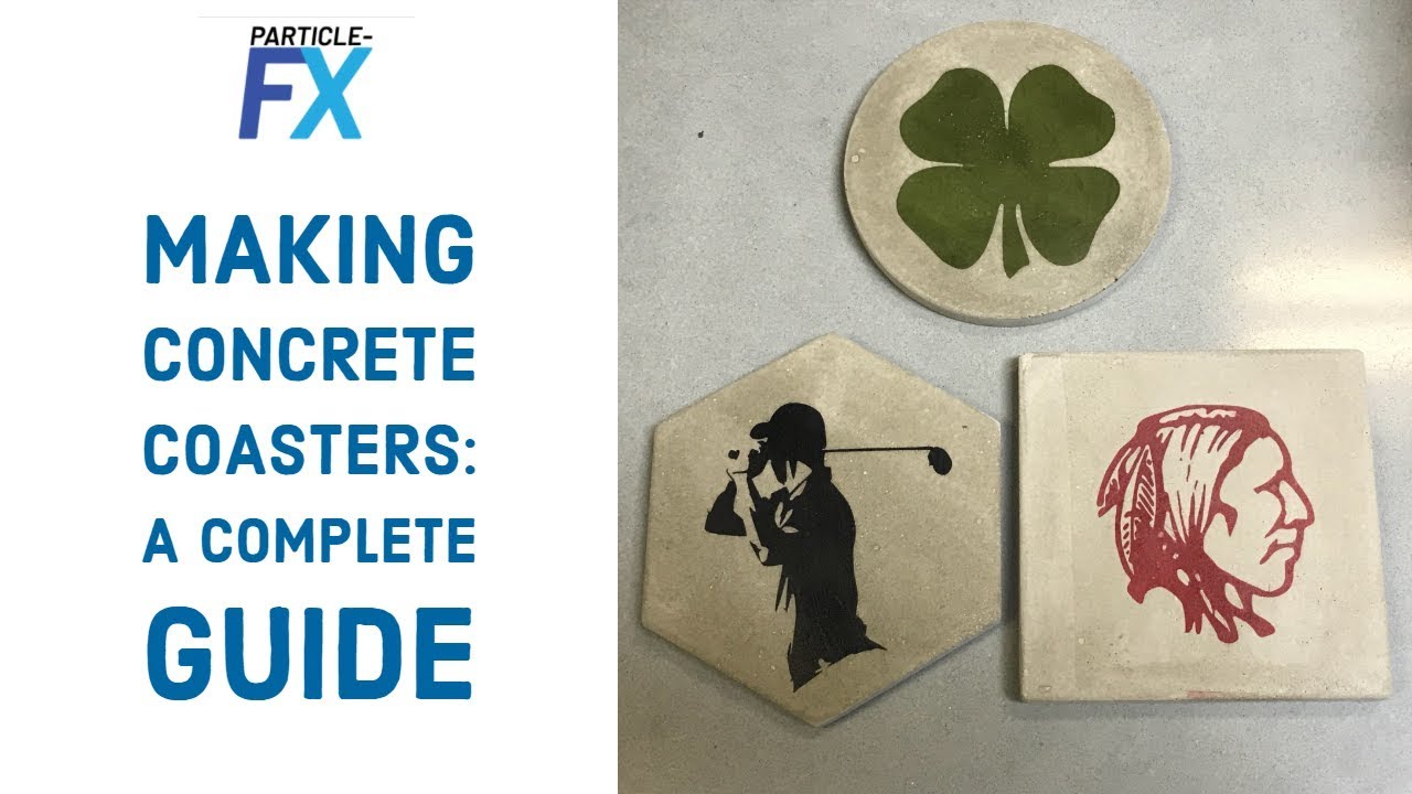 How to Make Concrete Coasters