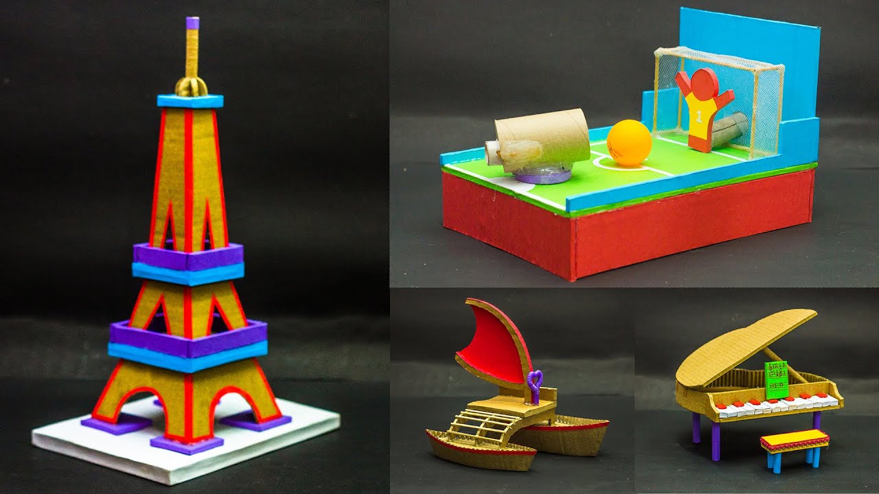 4 Creative Cardboard Projects