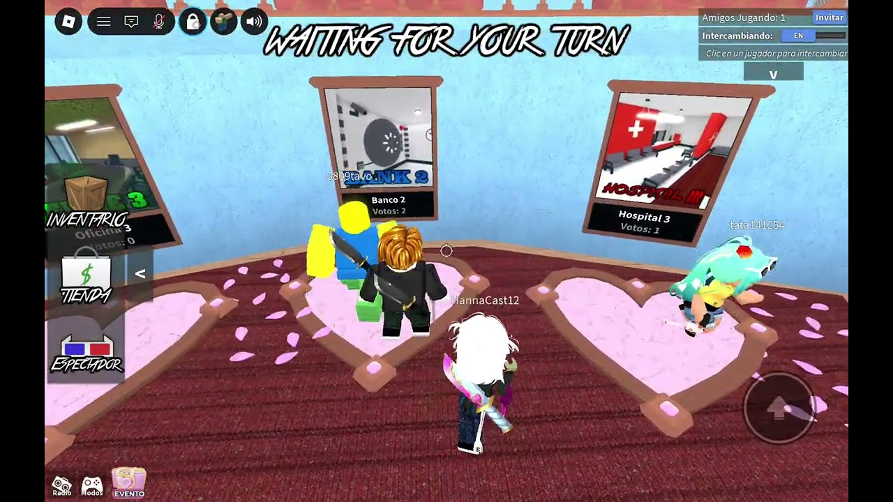Jugando roblox 