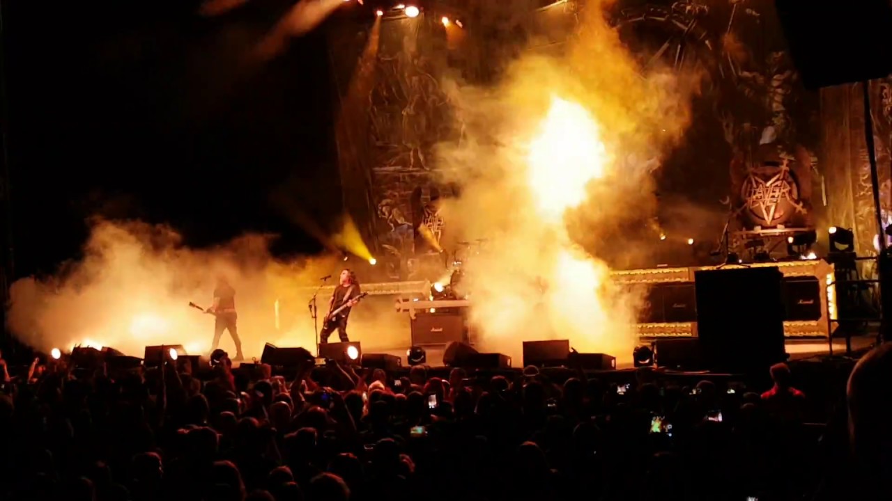 Slayer - Intro + Repentless- May 22, 2018 - Winnipeg, MB - Bell MTS Centre - MCM