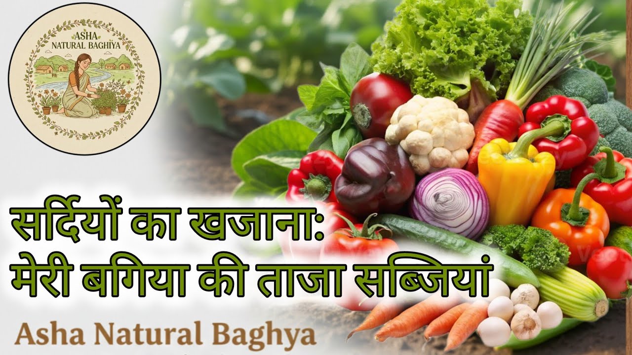 Winter ☃️ Sardiyon ka Khazana - Meri Baghiya ki Taaza Sabziyan 🥬