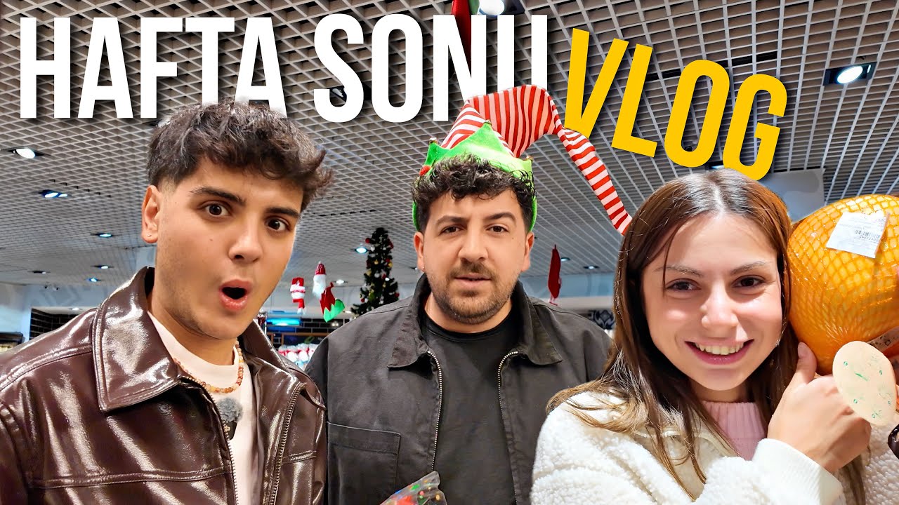 HAFTA SONU VLOG!! Melih Yıldırım | Serkan | Sıla Beyoğlu 
