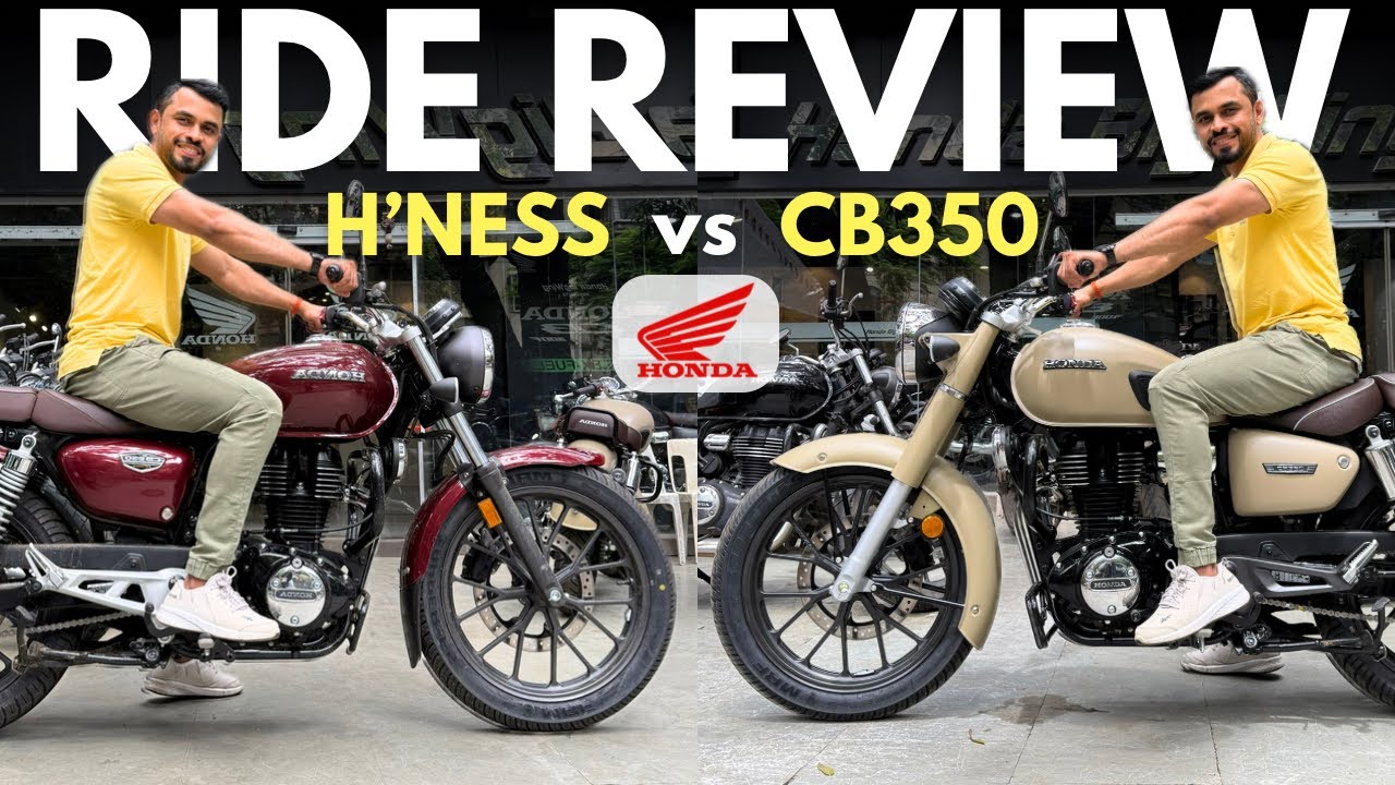 Honda H’ness vs CB350–Detailed Ride Review🔥