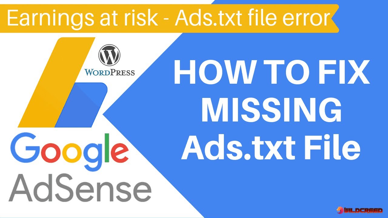 How to Fix Ads.txt File Error in Adsense for Wordpress Websites | 100% Easy Way