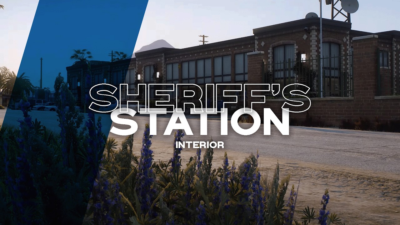 Sandy Shores Sheriff's Station [FiveM Interior - GTAV MLO]