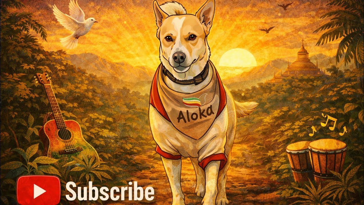 “Walk for Peace” – Aloka (the dog)  Reggae Song