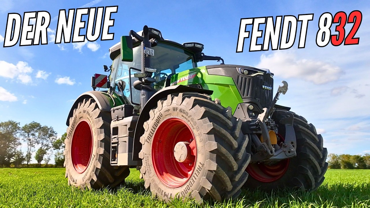 Der Neue Fendt 832  Vorgestellt! So groß wie ein 900er? #Fendt832