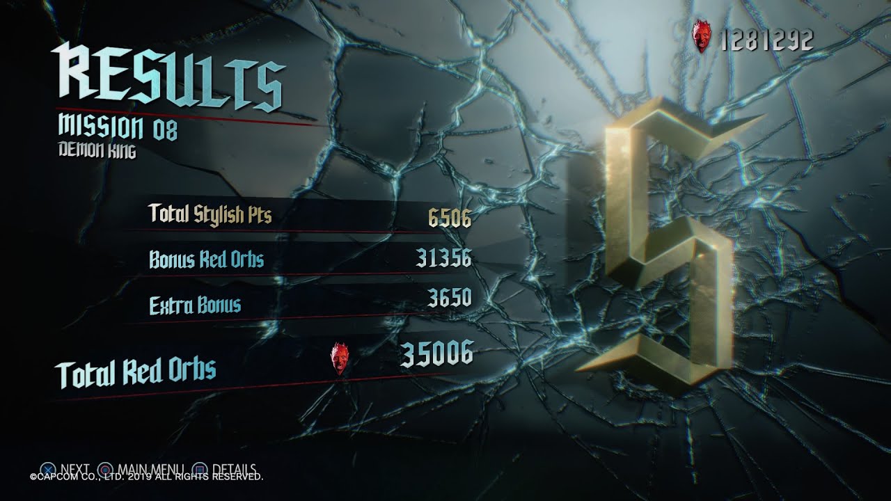DMC5 - Devil Hunter Mode - S-Rank Mission 8 (Nero) {with Urizen Kill}