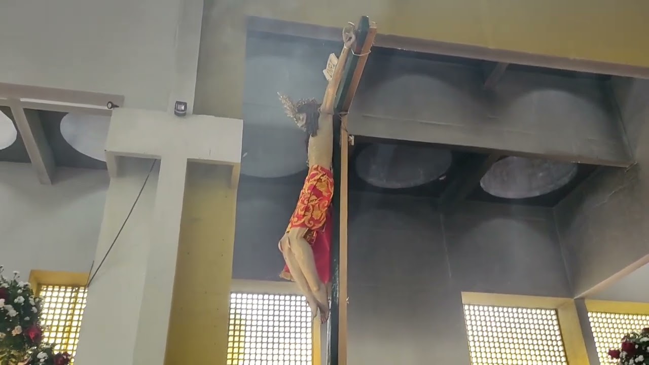 Visita del Señor de los Milagros  de Masaya a la Catedral de Managua