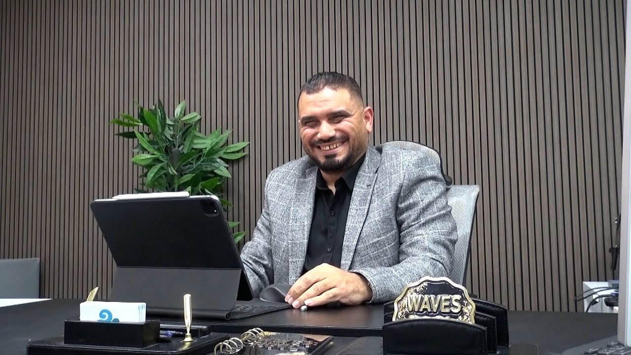 شركة امواج المسبح WAVES POOL // لقاء المهندس موسى العبد