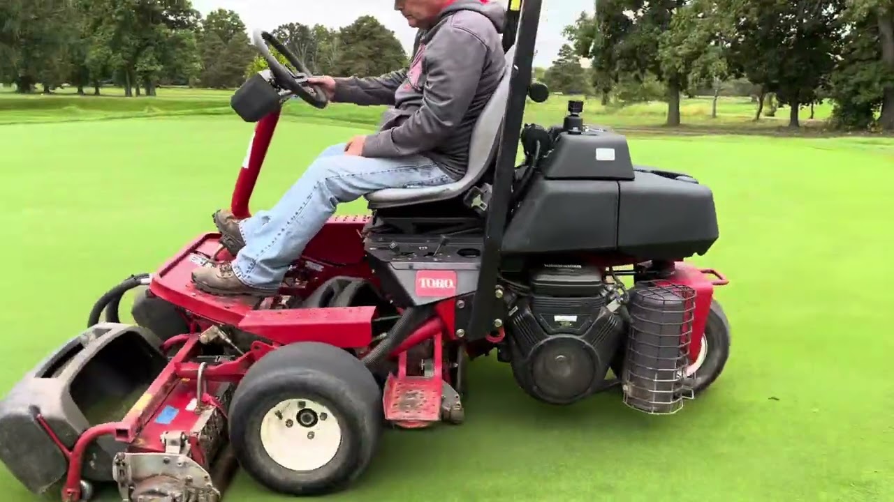 2013 TORO GREENSMASTER 3150 REEL MOWER LOT# 1009 HICKORY NUT GOLF COURSE AUCTION 2023