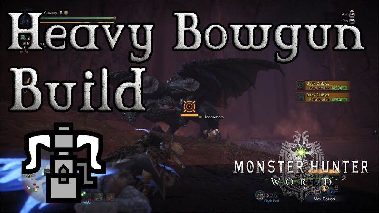 Monster Hunter World - Heavy Bowgun Build: Bomberman