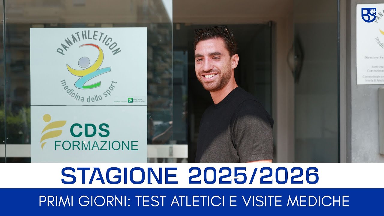 STAGIONE 2025/2026: Test atletici e visite mediche
