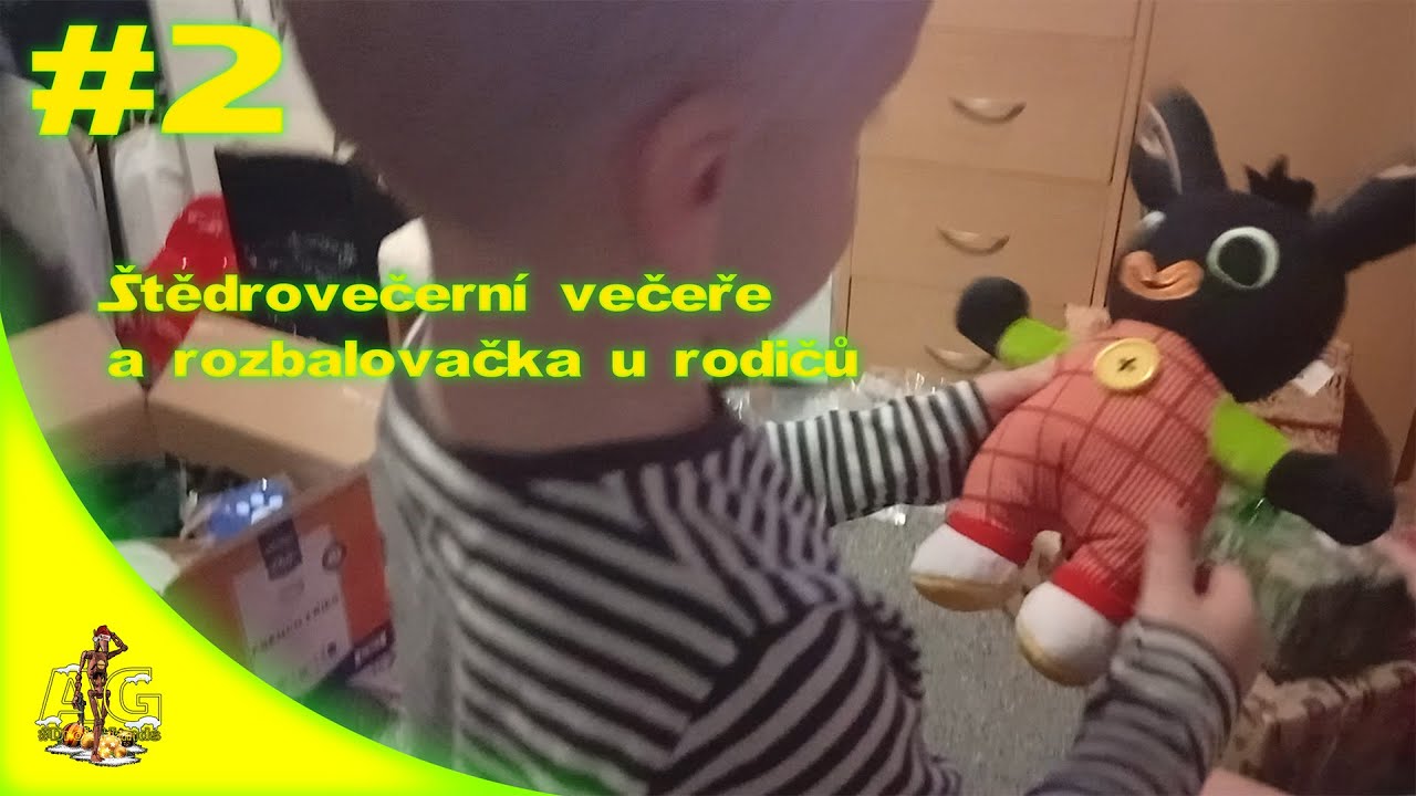 VLOG | VÁNOCE 24.12.2025 | #2 | ŠTĚDROVEČERNÍ VEČEŘE A ROZBALOVAČKA U RODIČŮ